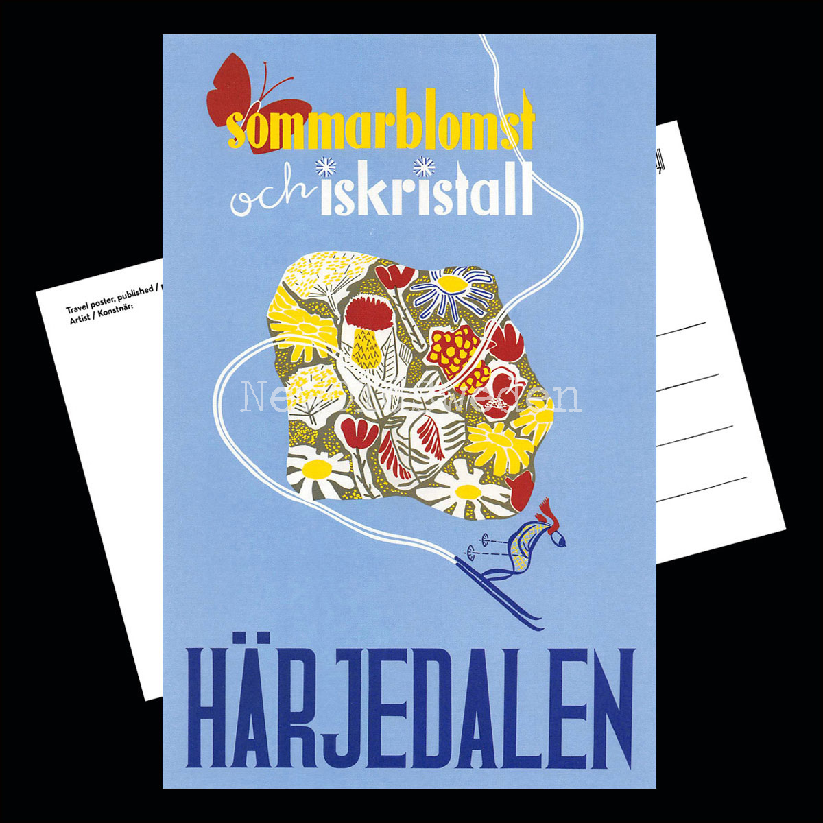 HÄRJEDALEN - SOMMARBLOMST OCH ISKRISTALL - 1947 - 3