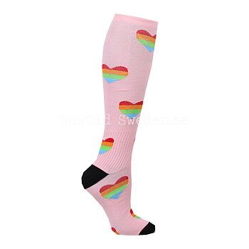 Stödstrumpa Pink Heart 41-45 - ST11