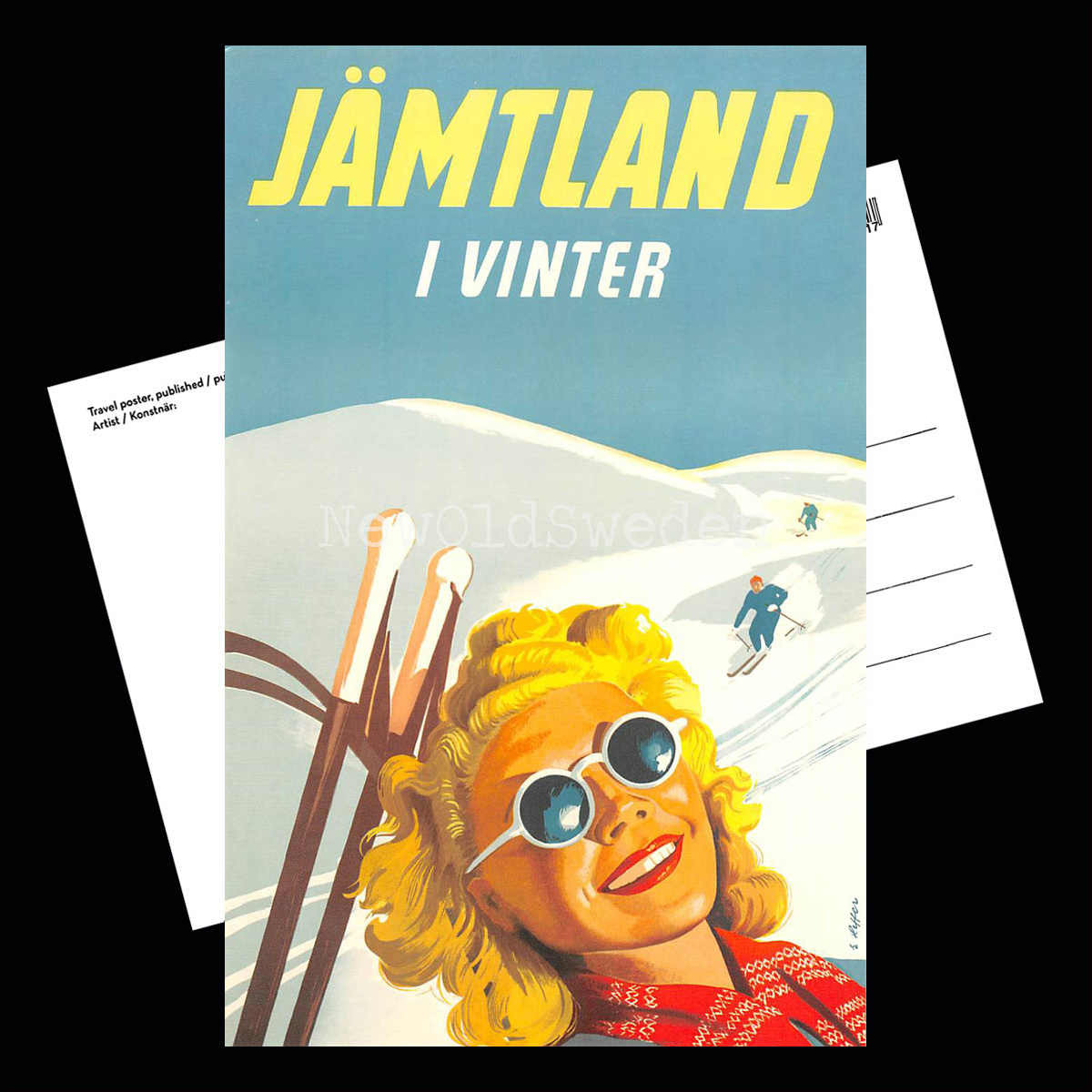 JÄMTLAND I VINTER - 1950 - 3