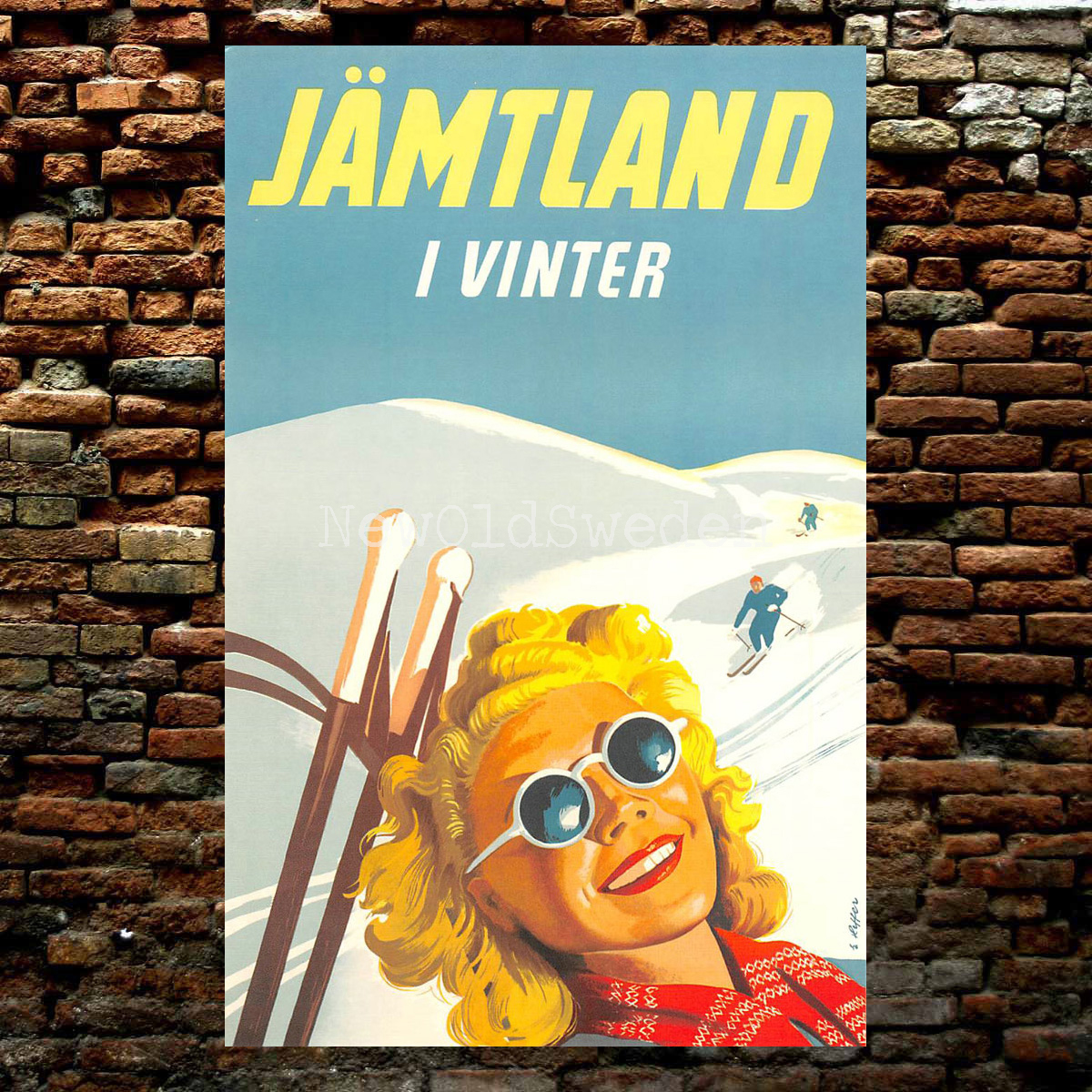 JÄMTLAND I VINTER - 1950 - 2