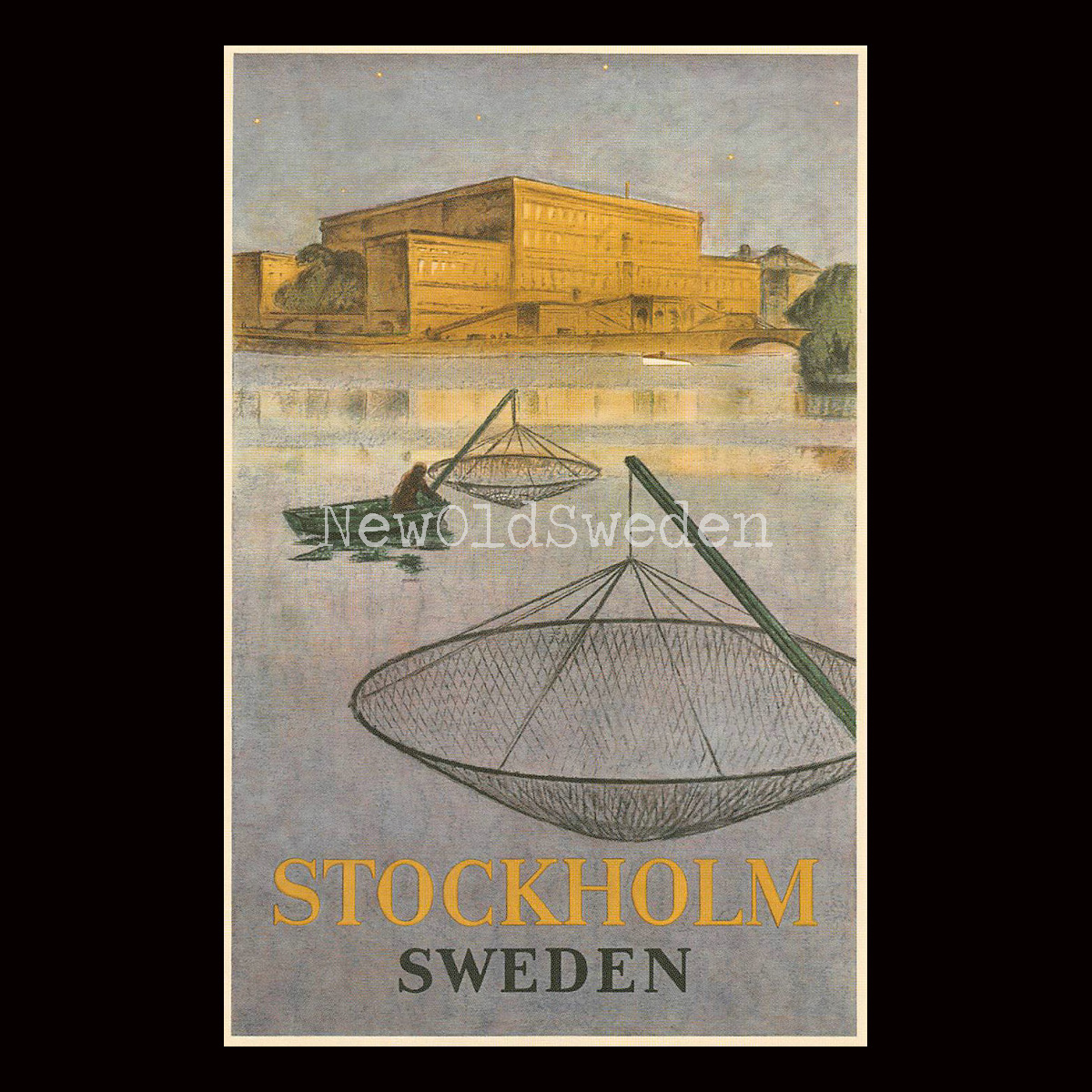 FISKARE PÅ STOCKHOLMS STRÖM - 1928