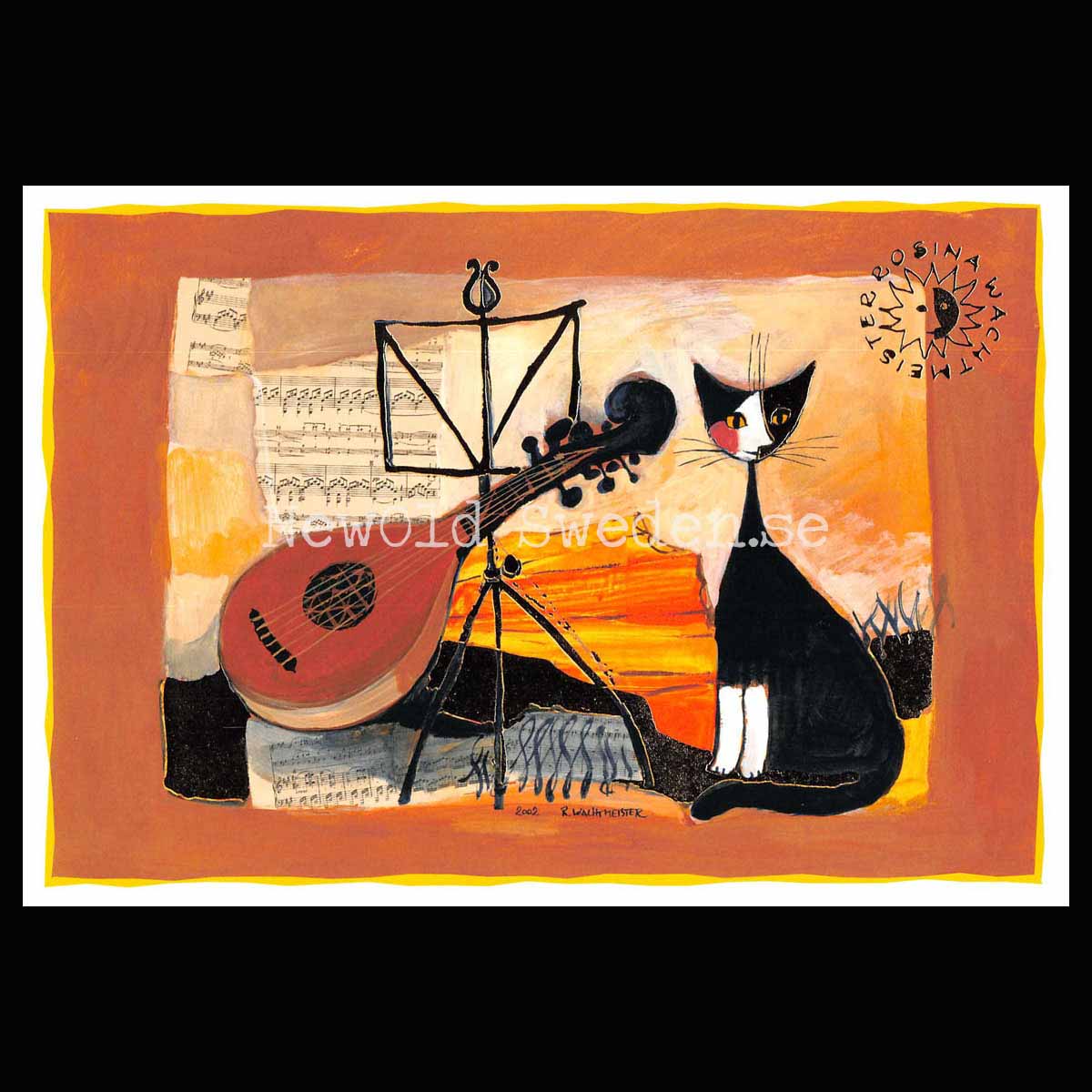 Musical cat - Rosina Wachtmeister - 750
