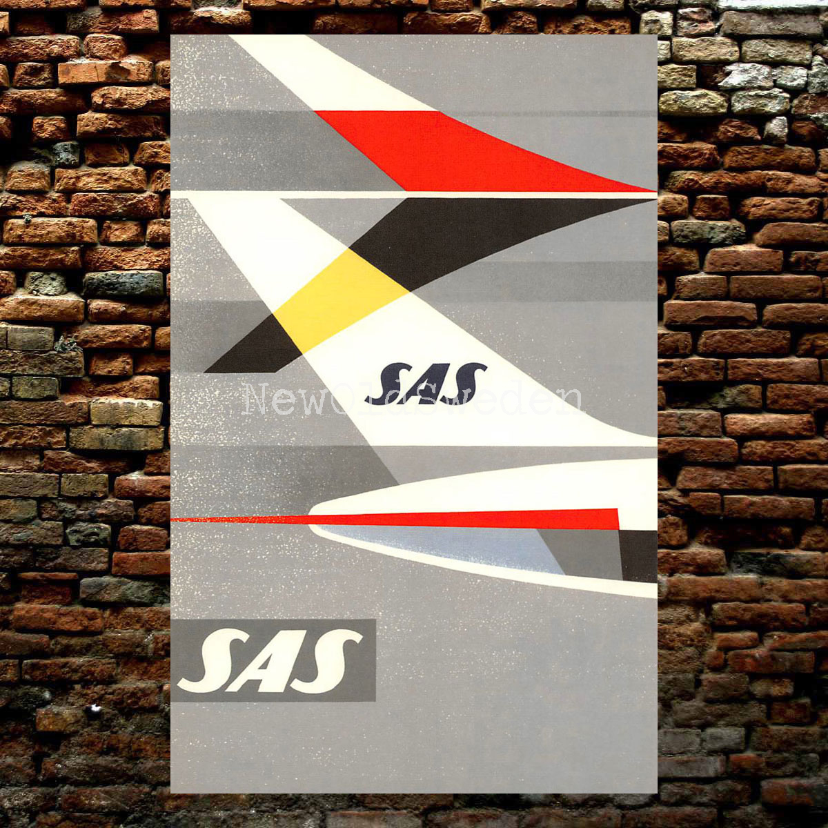 SAS - 1960 - Vykort 12 x 18 cm - 2