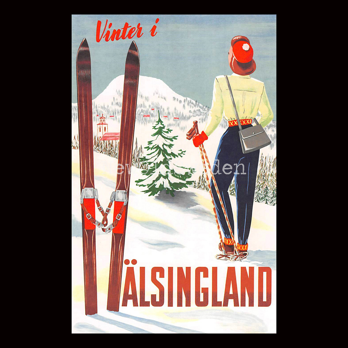 VINTER I HÄLSINGLAND - 1946