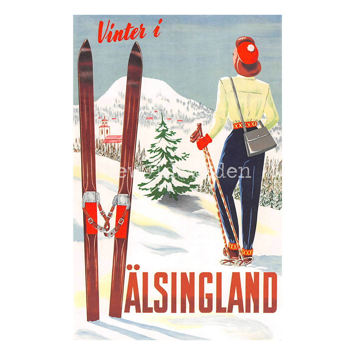 VINTER I HÄLSINGLAND - 1946 - 4