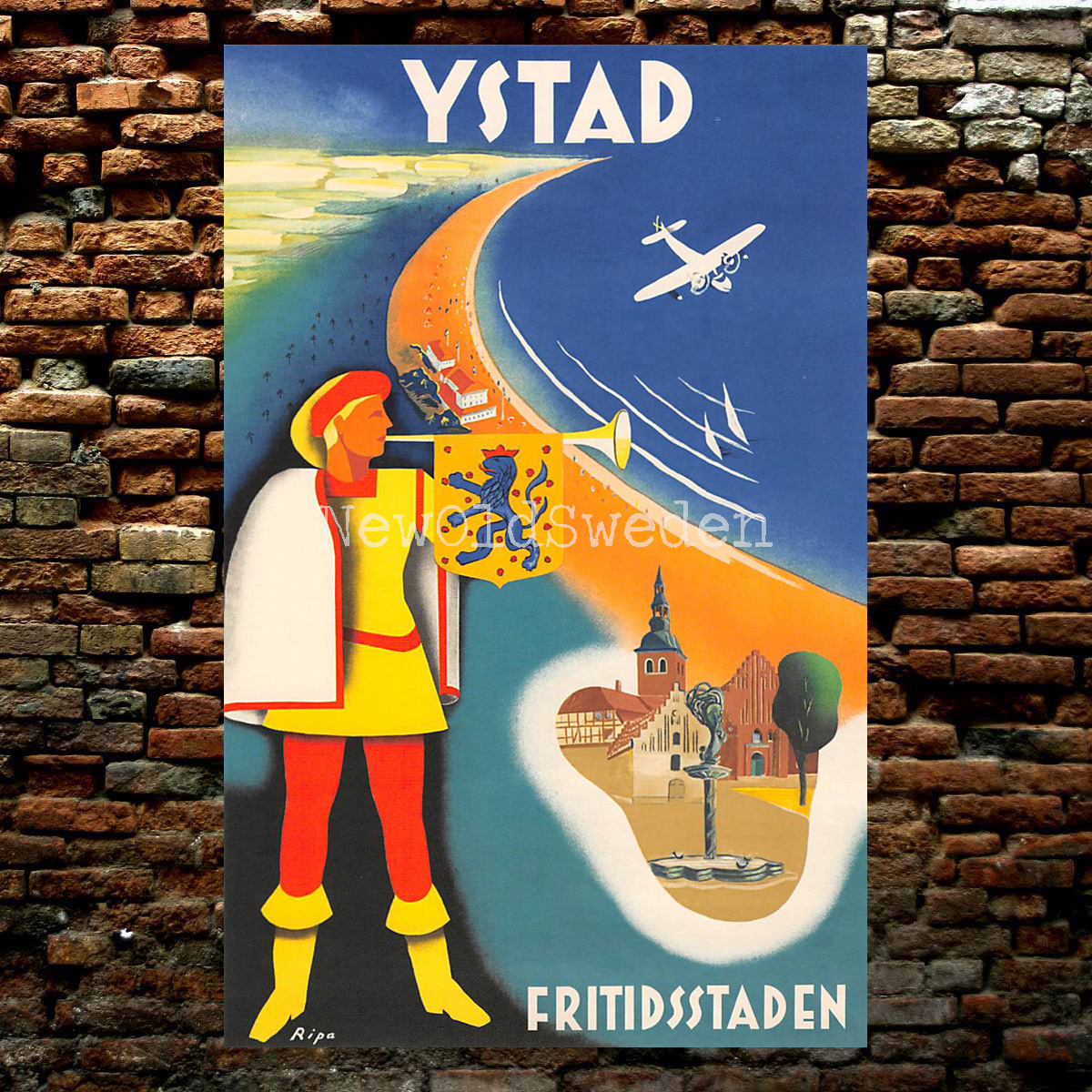 YSTAD FRITIDSSTADEN - 1936 - 2