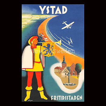 YSTAD FRITIDSSTADEN - 1936