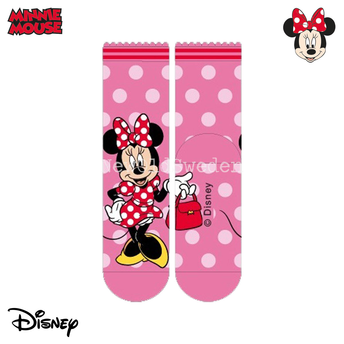 Socka Minnie Mouse 31/34 Disney Originals 1650 - 2