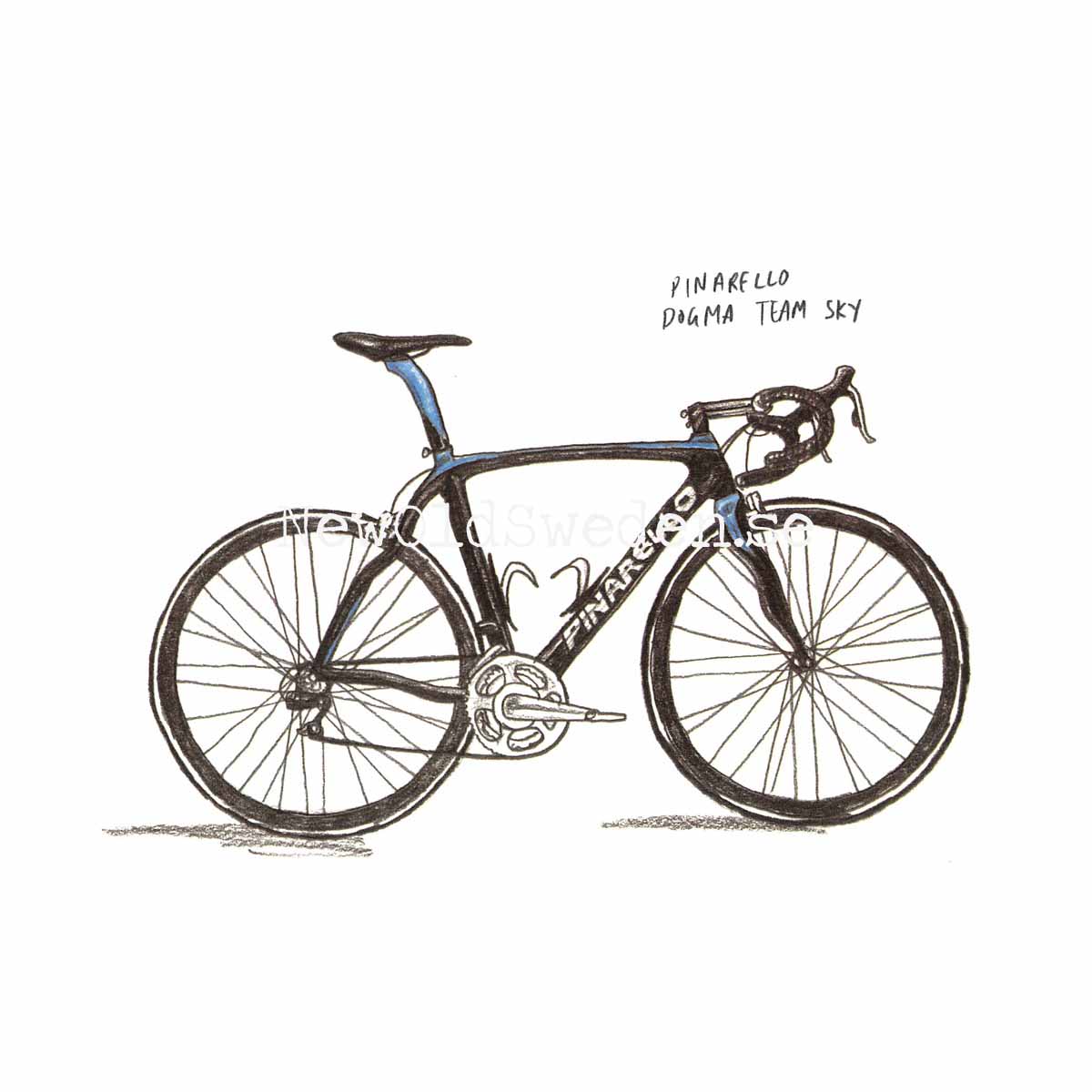 Pinarello Dogma - Team Sky - Card No. 19 - 4