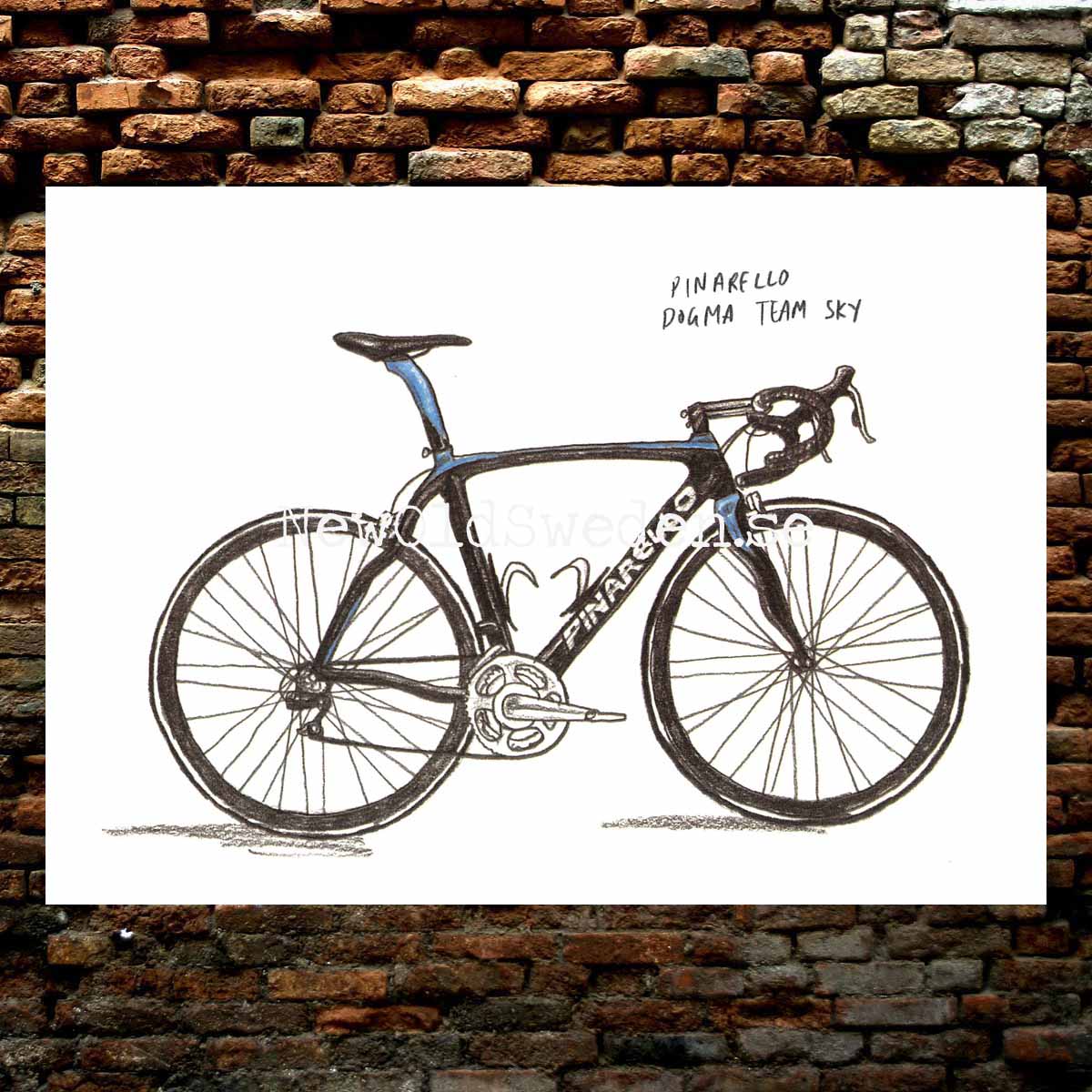 Pinarello Dogma - Team Sky - Card No. 19 - 2