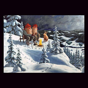 Kvällskaffe Vykort 545 Jan Bergerlind - 905