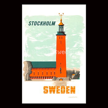 STADSHUSET I STOCKHOLM - 1950