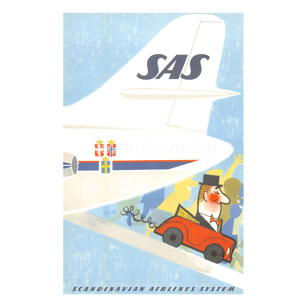 SAS BIL OCH FLYG - 1960 - 4