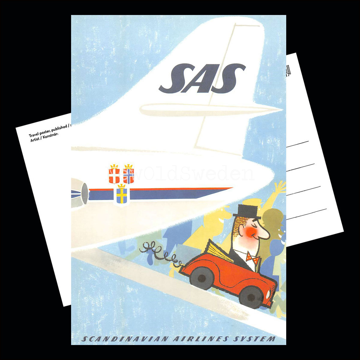 SAS BIL OCH FLYG - 1960 - 3