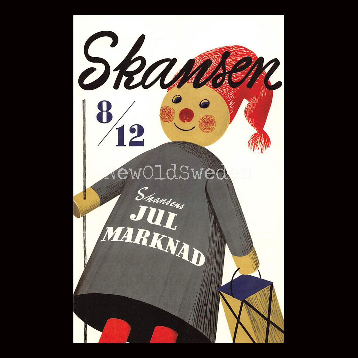 SKANSENS JULMARKNAD - 1950