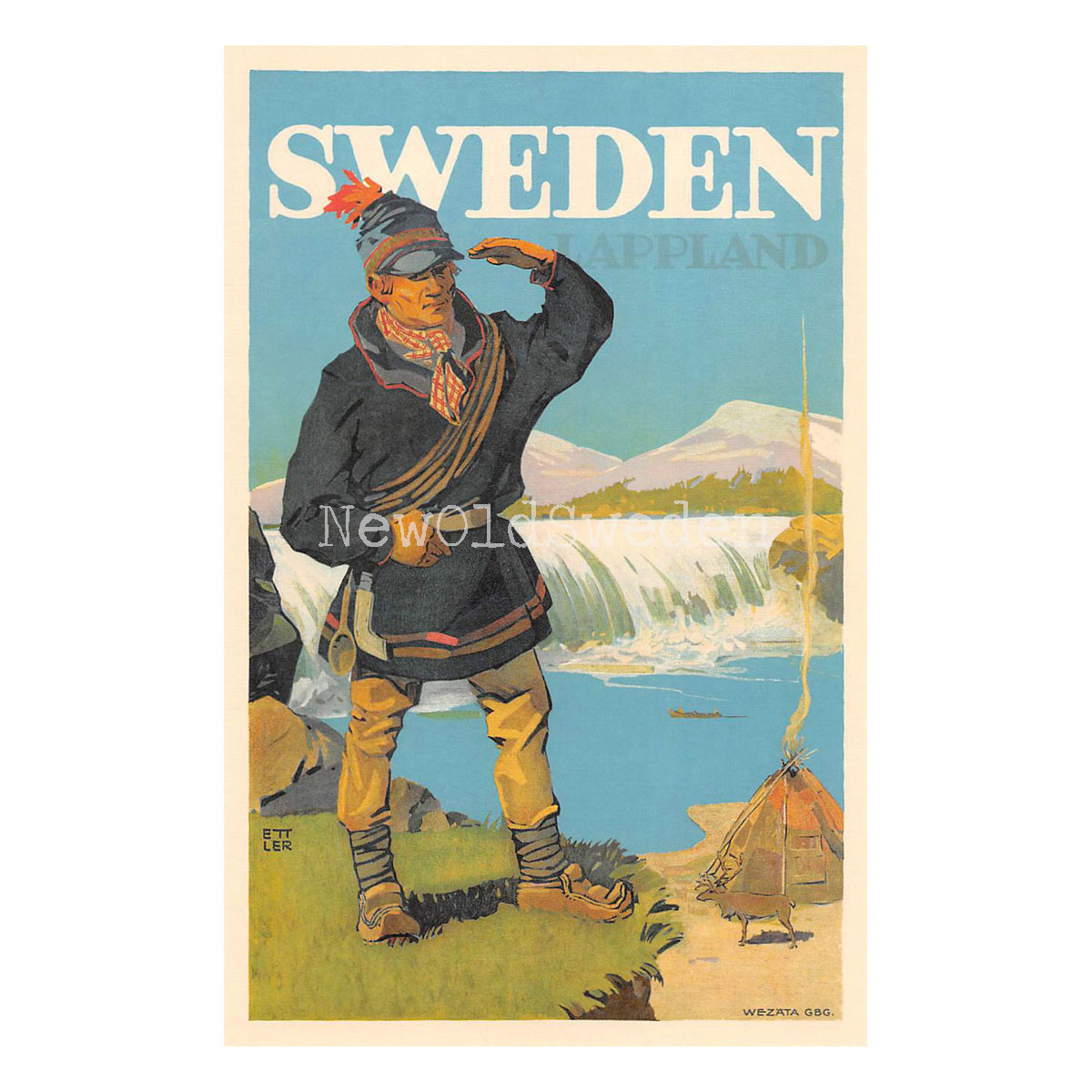 SWEDEN LAPPLAND - 1910 - 4