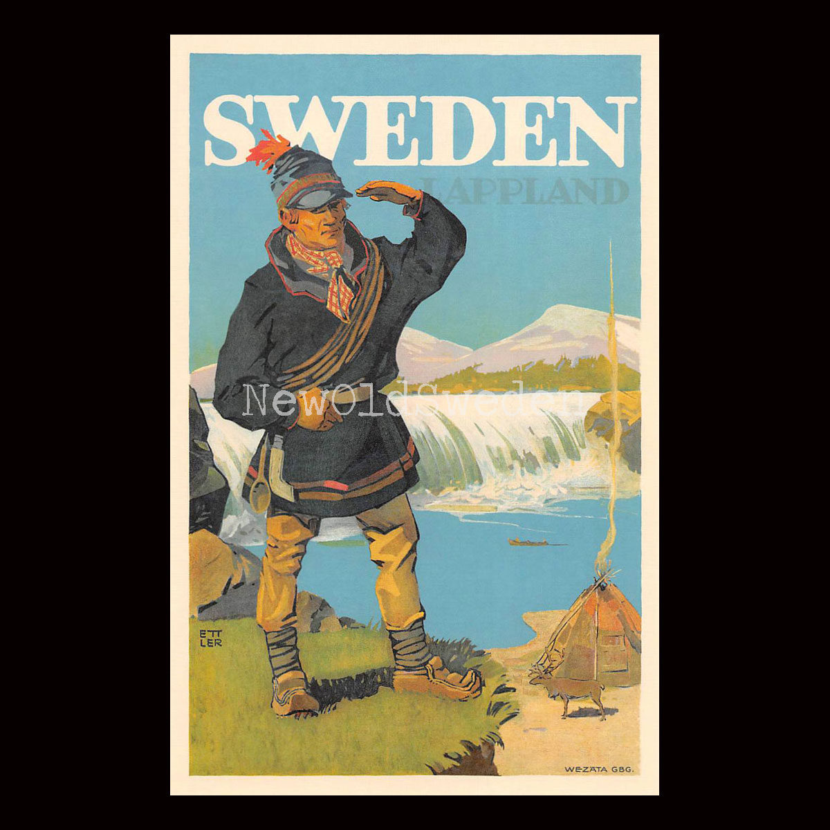 SWEDEN LAPPLAND - 1910