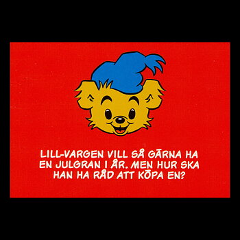 LILL-VARGENS JUL - BAMSE MINIBÖCKER - MB268 - 24