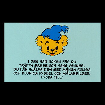 PYSSLA OCH MÅLA MED BAMSE - BAMSE MINIBÖCKER - MB267 - 11
