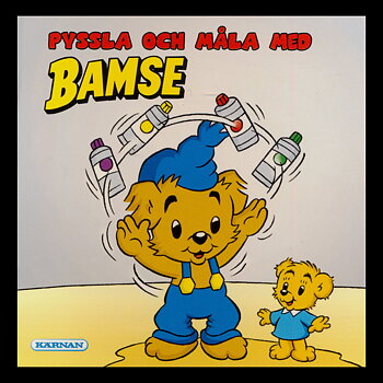 PYSSLA OCH MÅLA MED BAMSE - BAMSE MINIBÖCKER - MB267 - 19