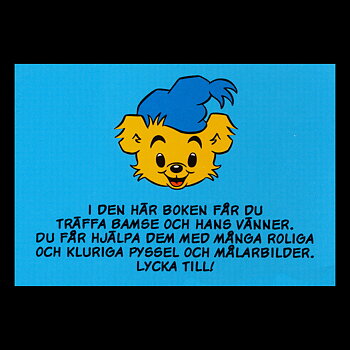 PYSSLA OCH MÅLA MED BAMSE - BAMSE MINIBÖCKER - MB267 - 19