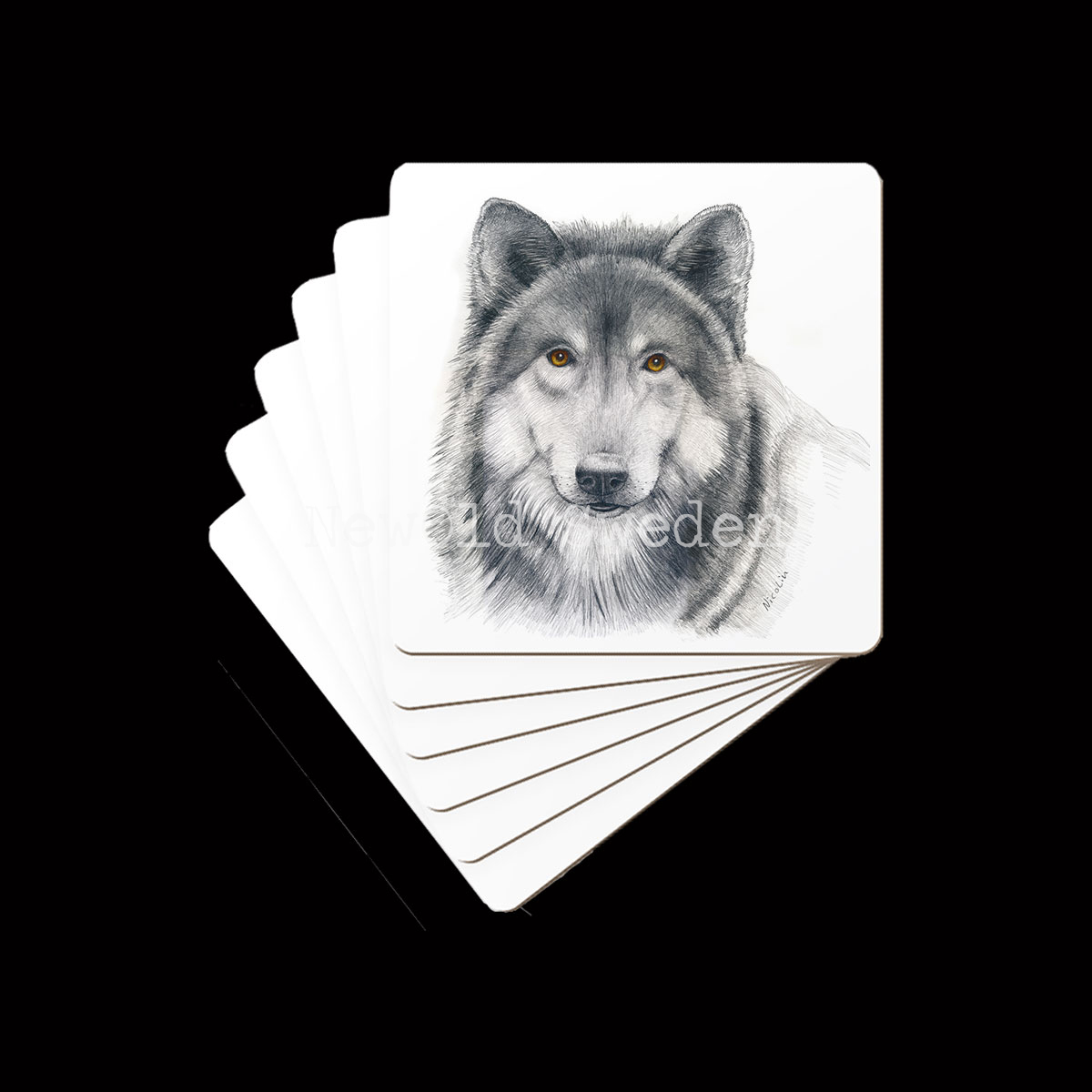 WOOLFIE - Glasunderlägg - Charlotte Nicolin - G1 - 3