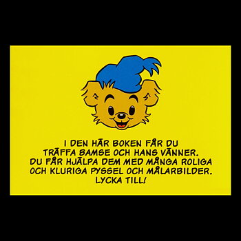 PYSSLA OCH MÅLA MED BAMSE - BAMSE MINIBÖCKER - MB269 - 15
