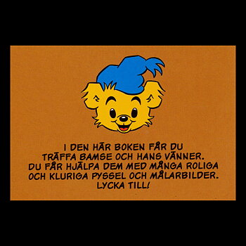 PYSSLA OCH MÅLA MED BAMSE - BAMSE MINIBÖCKER - MB269 - 22