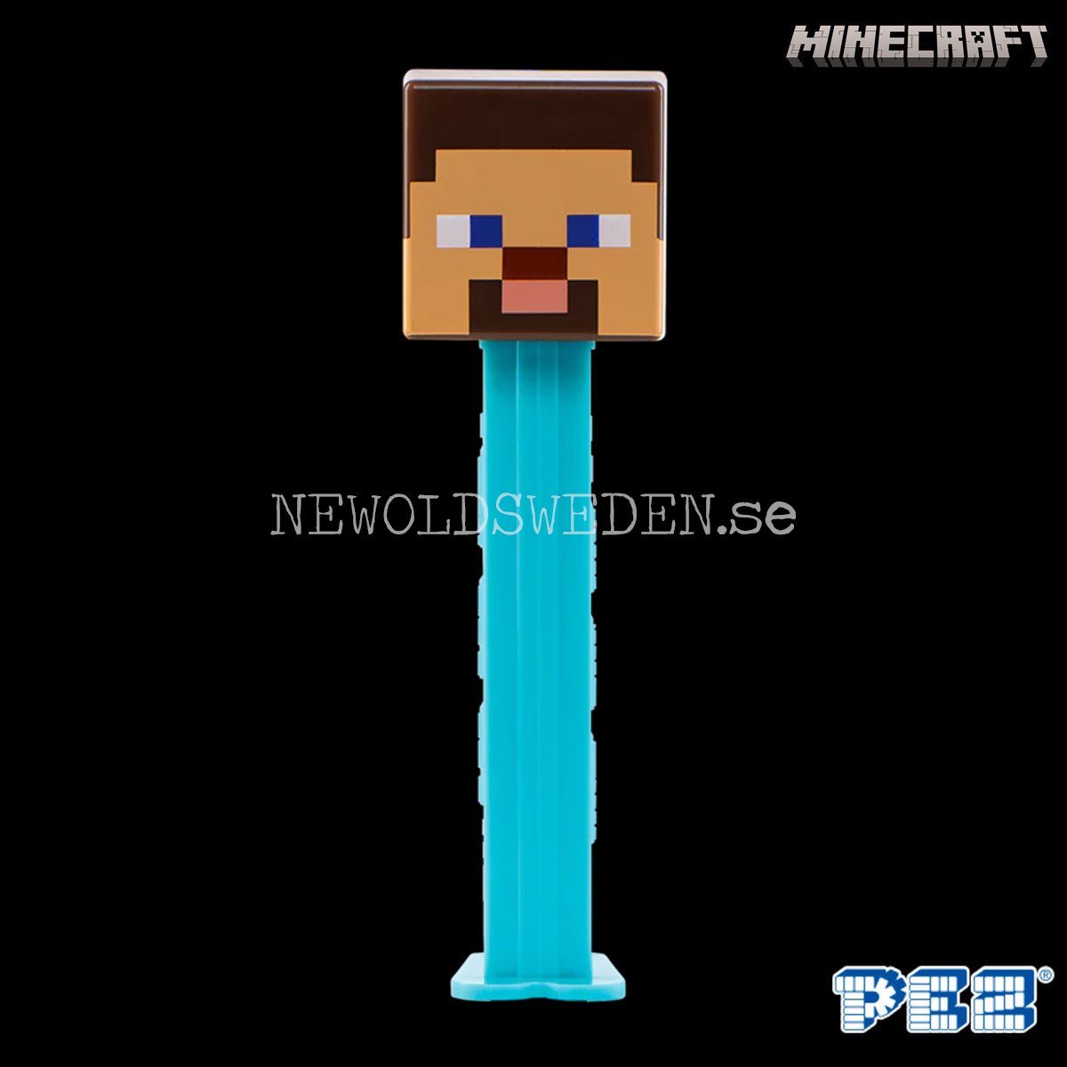 PEZ Dispenser STEVE + Candy - Minecraft - PE100 - 5