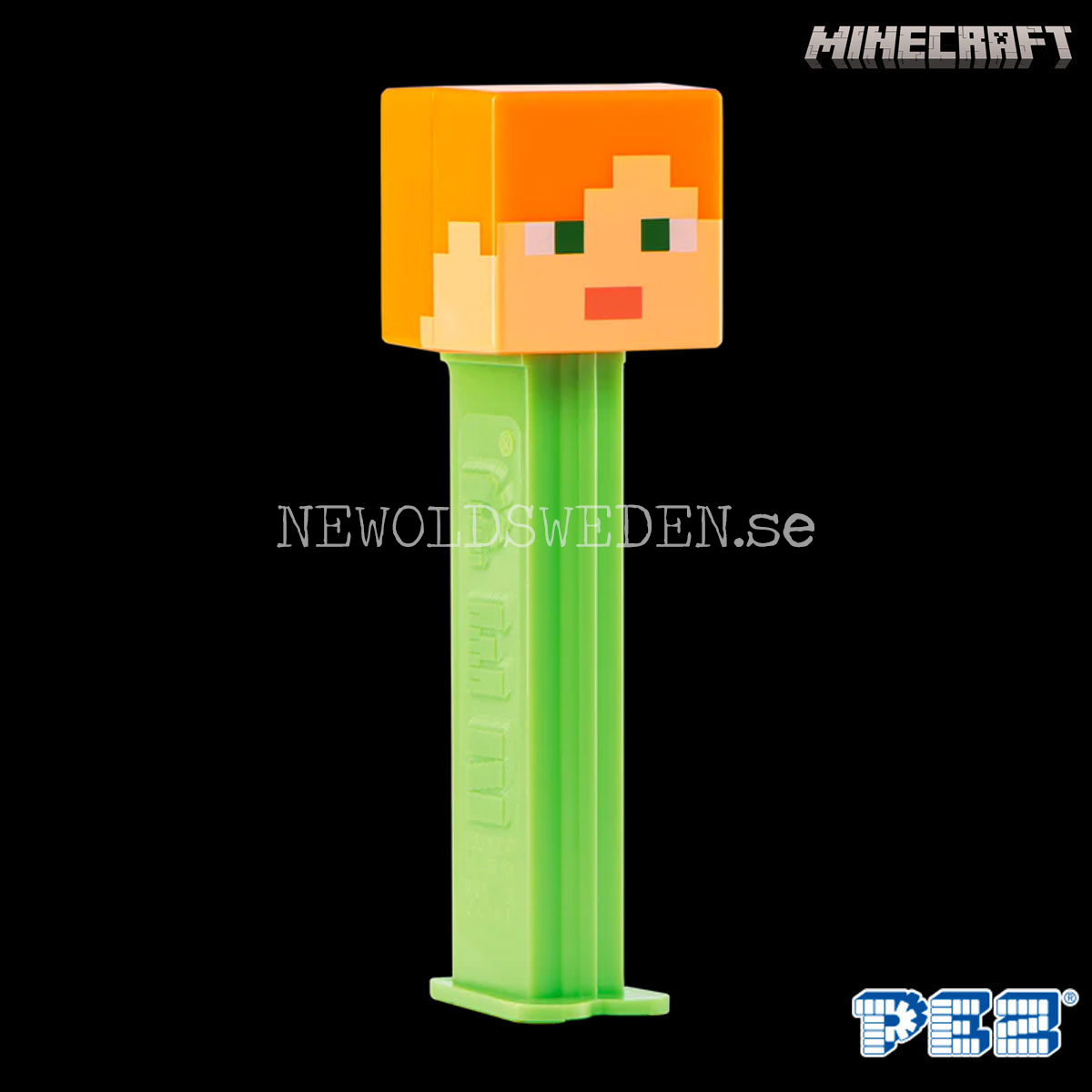 PEZ Dispenser ALEX + Candy - Minecraft - PE100
