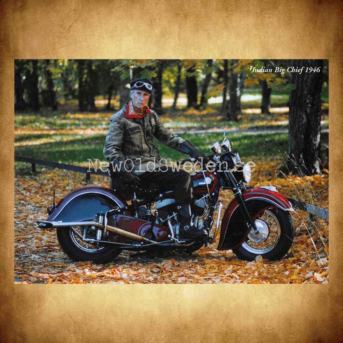 Indian Big Chief 1946 - Vykort A5 - 2