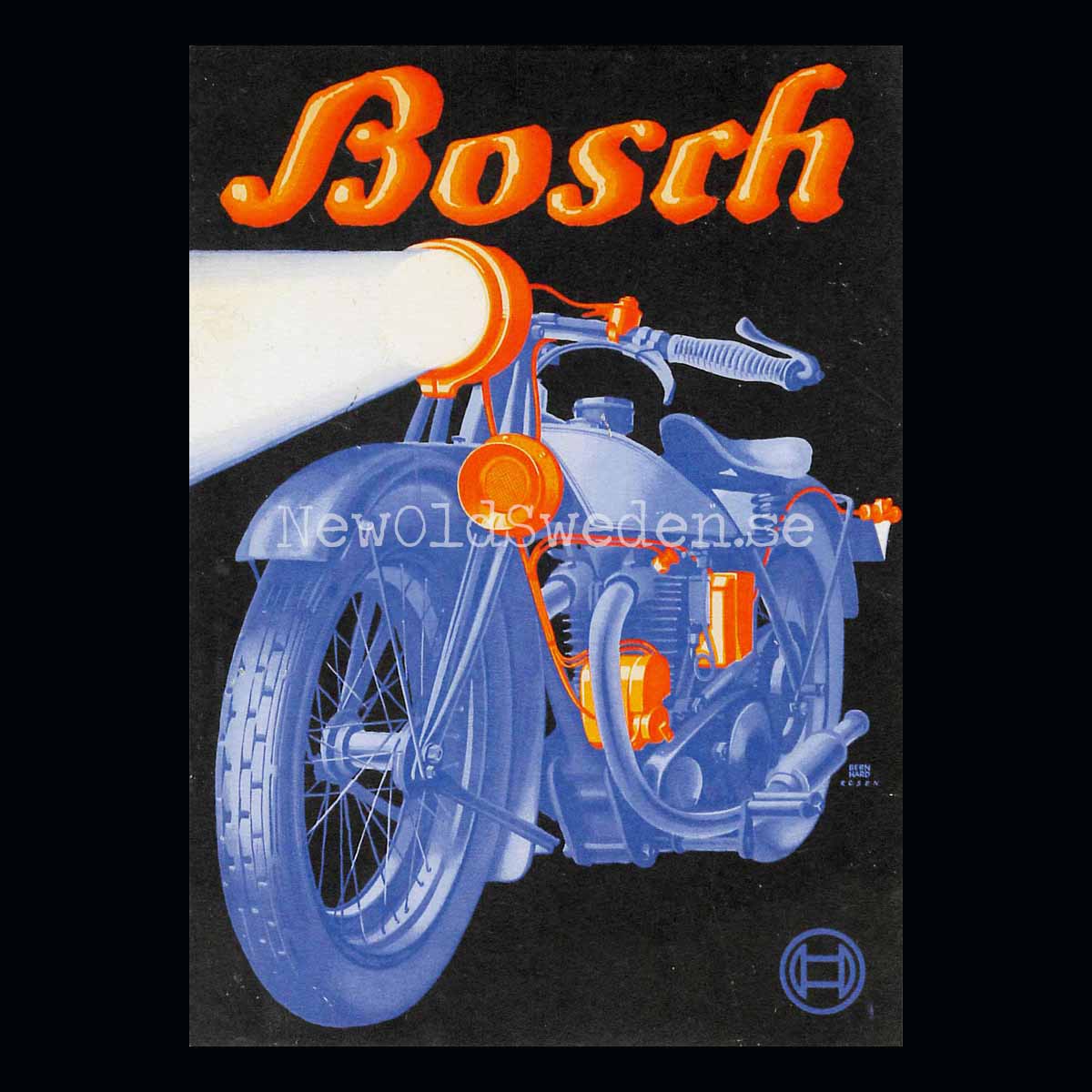 BOSCH Lykta - Vykort A5