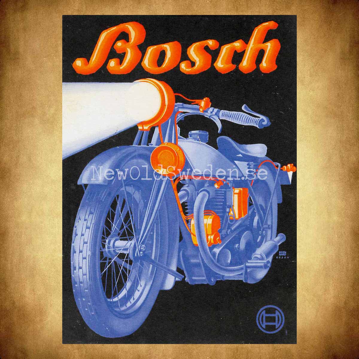 BOSCH Lykta - Vykort A5 - 2