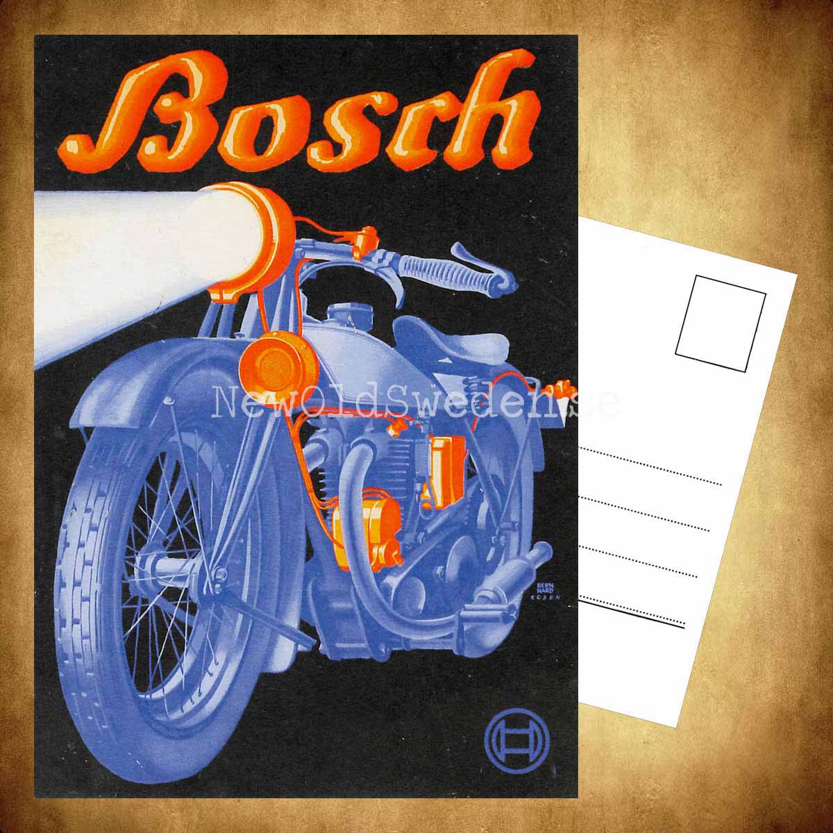 BOSCH Lykta - Vykort A5 - 3
