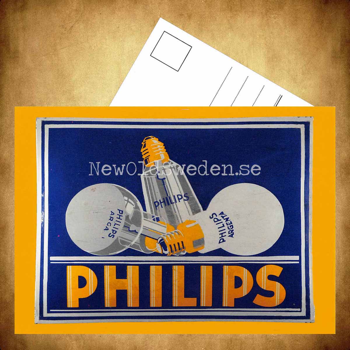PHILIPS Glödlampor - Vykort A5 - 3