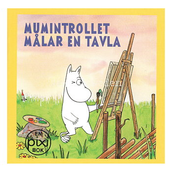 MUMINTROLLET MÅLAR EN TAVLA MOOMIN - P70