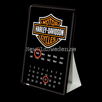 HARLEY-DAVIDSON Calender - METAL CARD T2