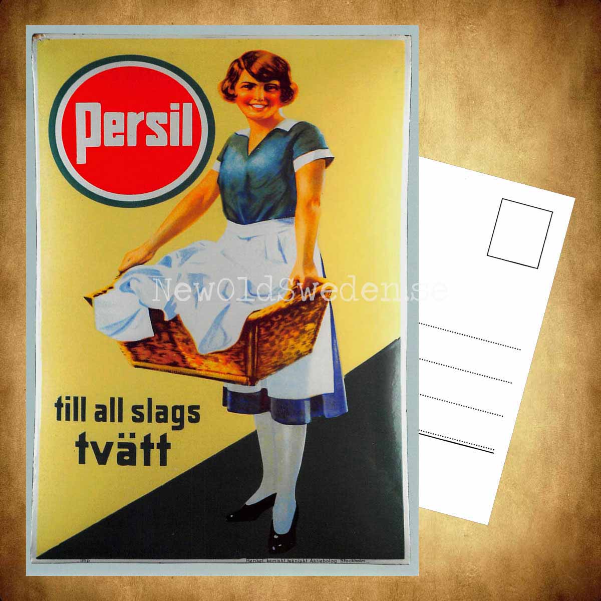 PERSIL till all slags tvätt - Vykort A5 - 3