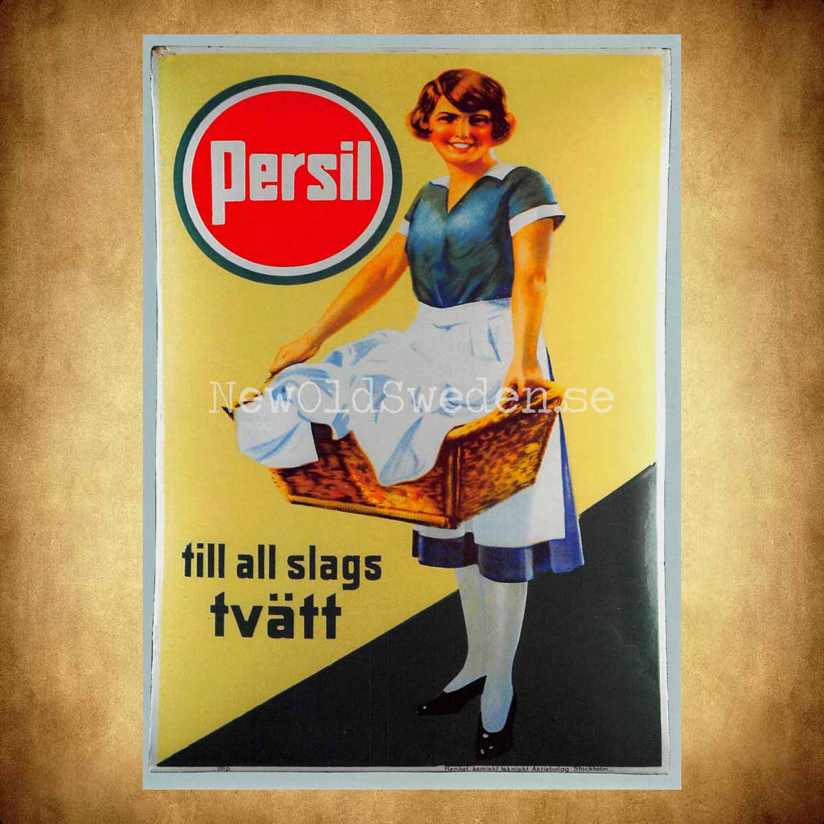 PERSIL till all slags tvätt - Vykort A5 - 2