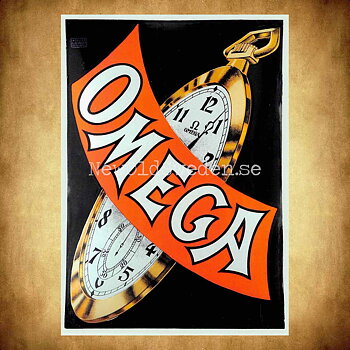 OMEGA Klockor - Vykort A5