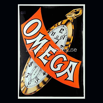 OMEGA Klockor - Vykort A5