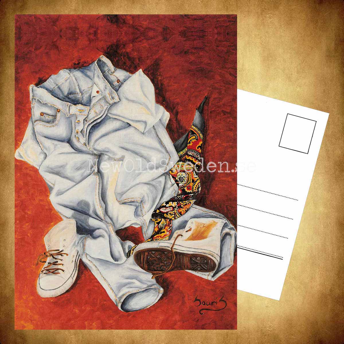 Jeans Souri S. - Vykort A5 - 3