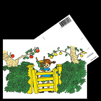 Pippi Långstrump Nr: 12 - Ingrid Vang Nyman - Vykort A6 - 325