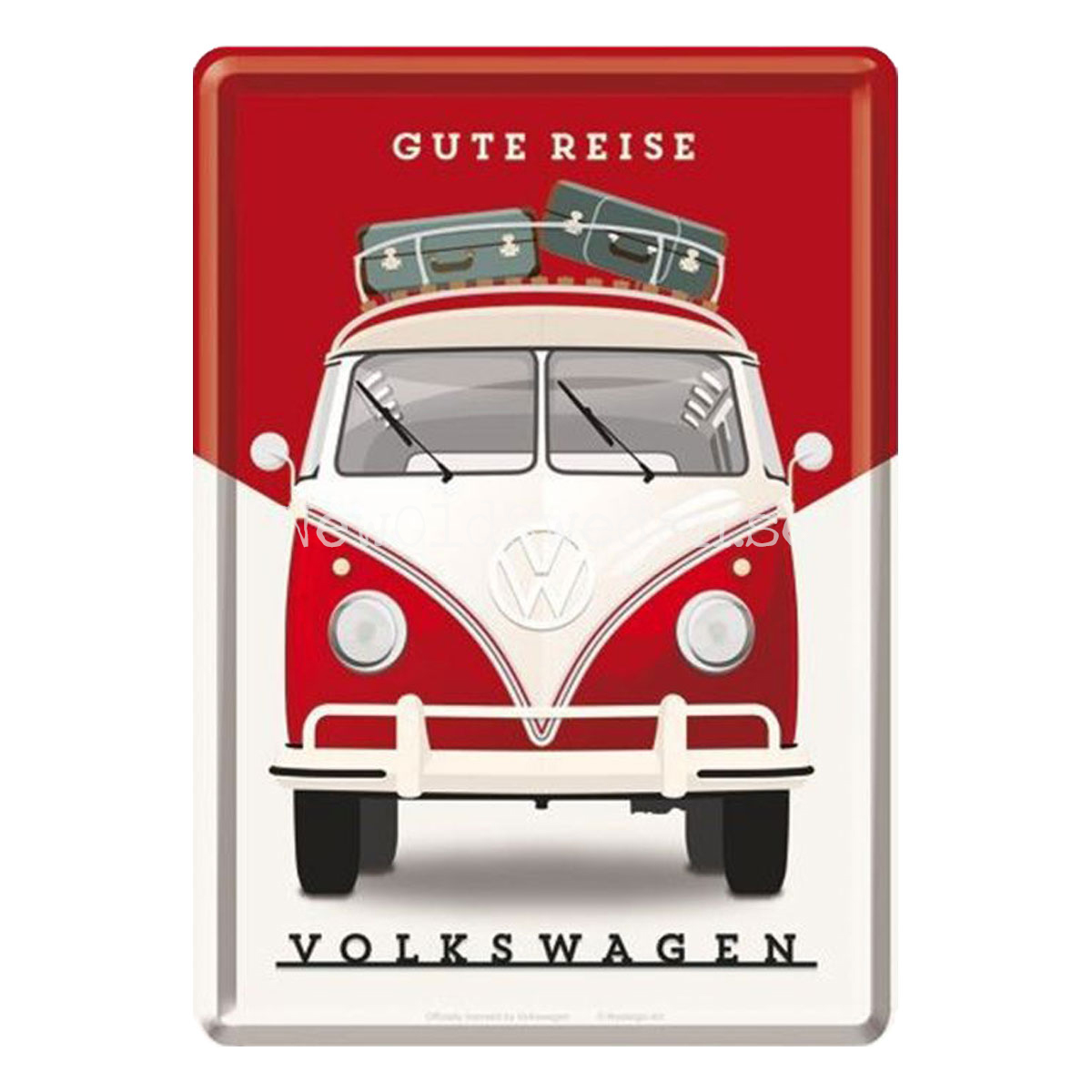 GUTE REISE VOLKSWAGEN - METAL CARD T5