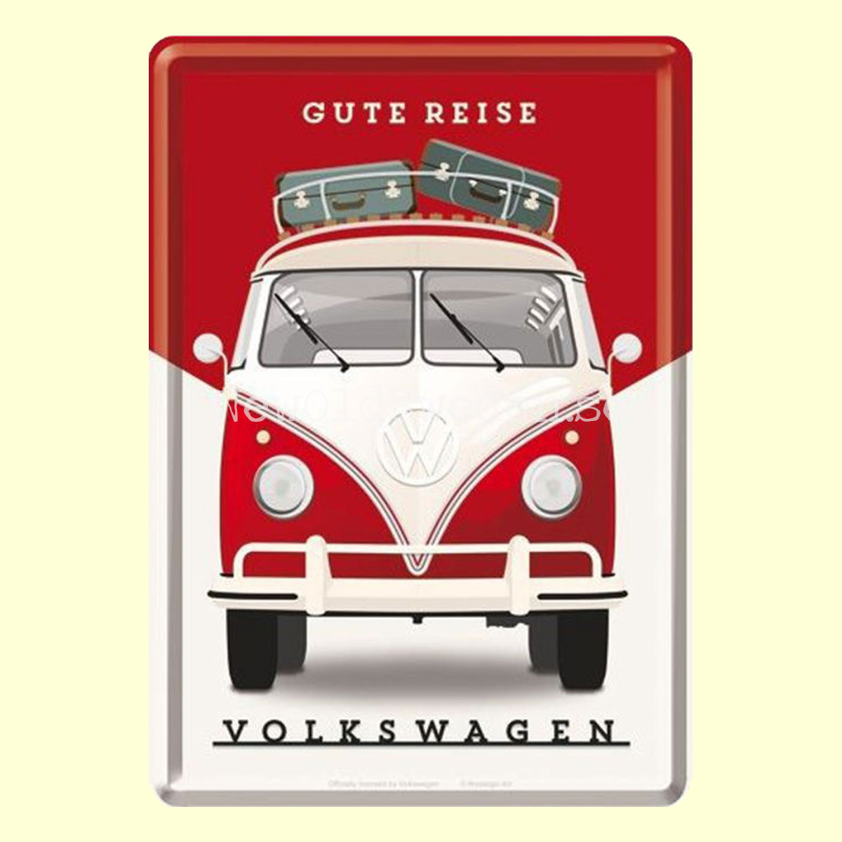 GUTE REISE VOLKSWAGEN - METAL CARD T5 - 6