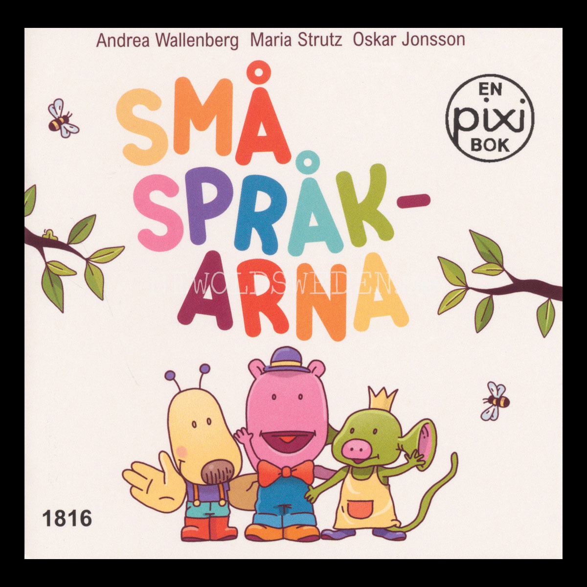 SMÅSPRÅKARNA -1816 pixiböcker - P85