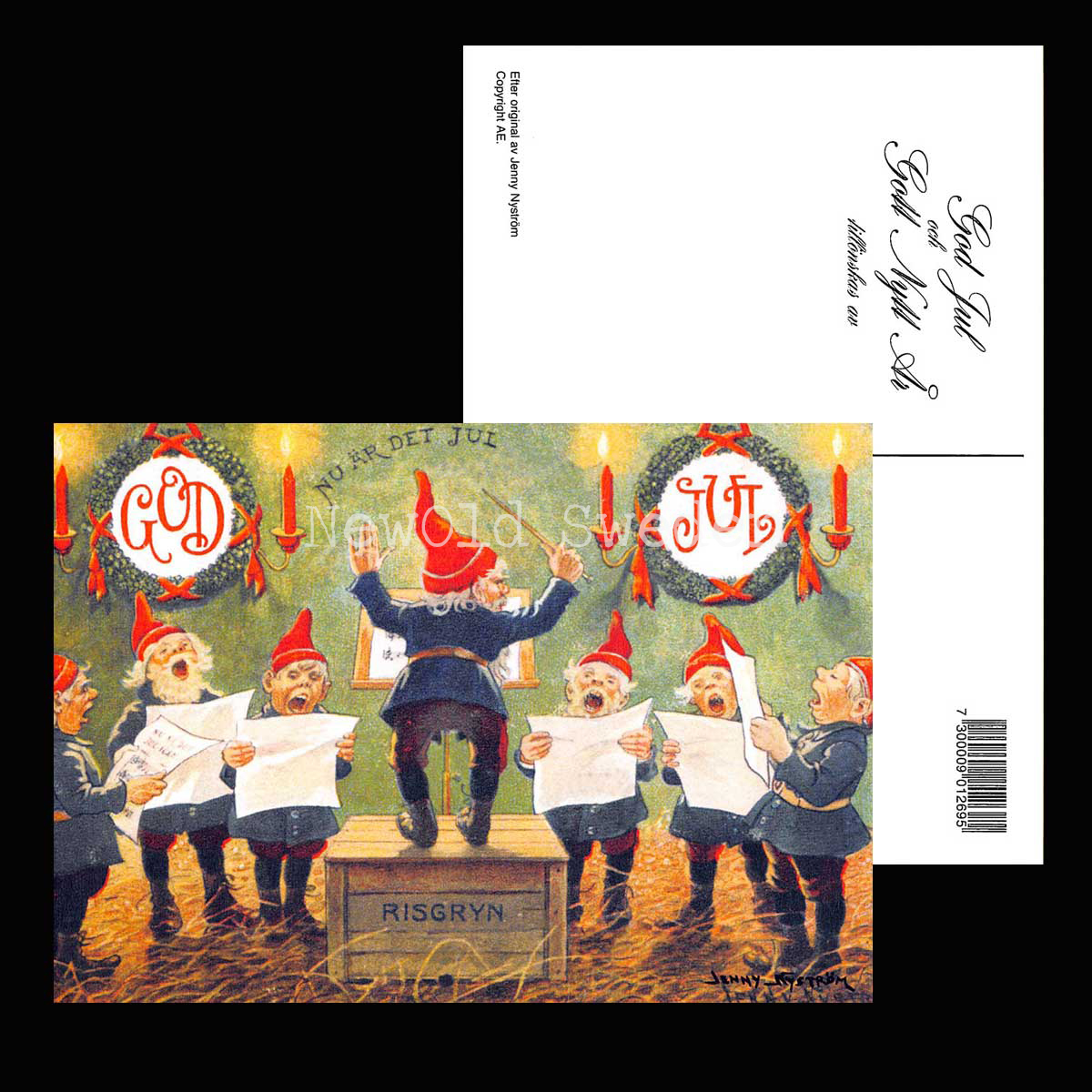 GOD JUL - Jenny Nyström - 850 - 3