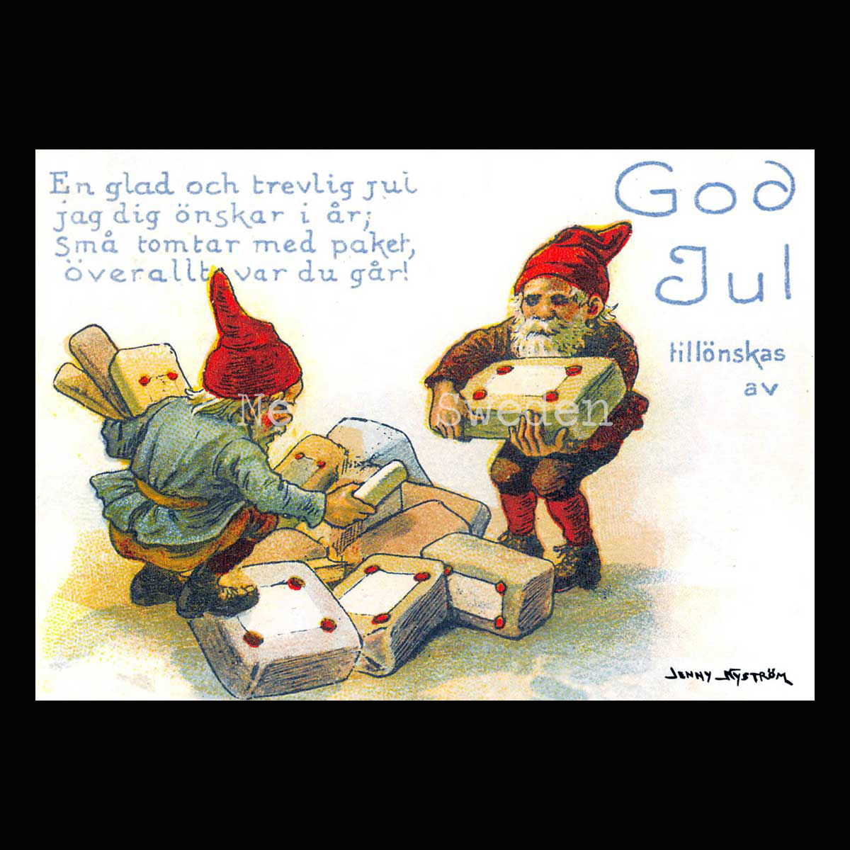 God Jul Vers - Jenny Nyström - 850