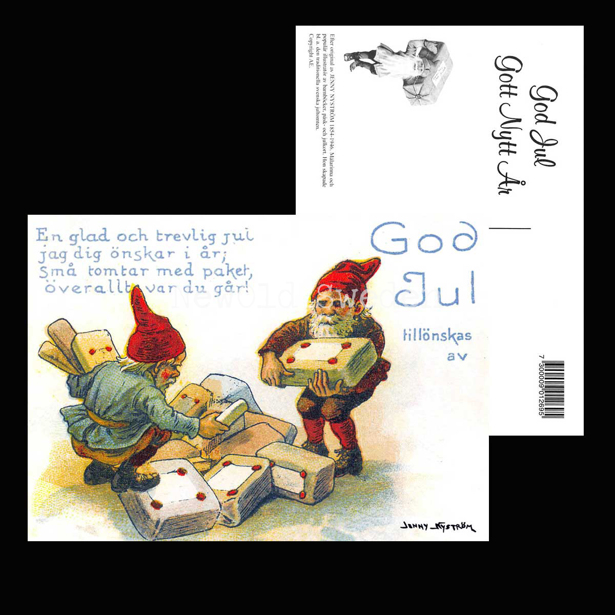 God Jul Vers - Jenny Nyström - 850 - 3