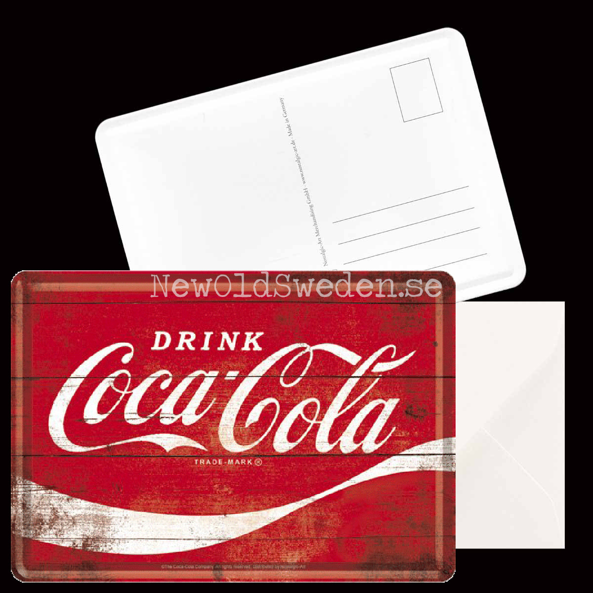 DRINK Coca Cola - METAL CARD T4 - 9